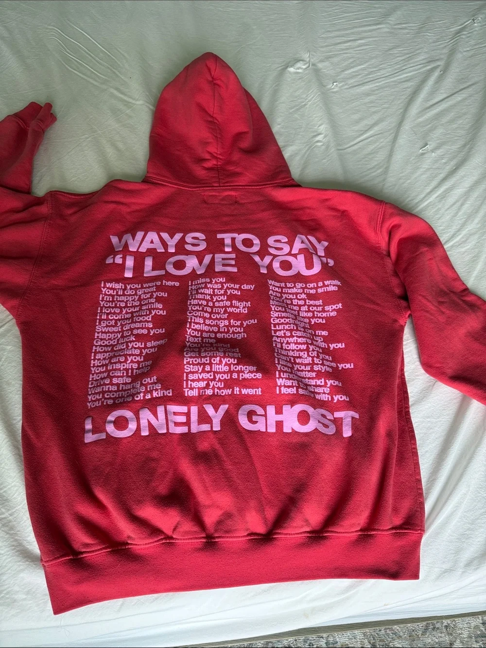 LONELY GHOST- hoodie size L